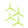 HQProp DP 5x4.3x3 PC V1S Light Green Propeller - 3 Blade (2CW+2CCW/Bag)