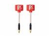 Foxeer 5.8G Lollipop 3 2.5DBi Omni Antenna (2pcs) RHCP/MMCX/Straight Antenna(2pcs) (Red)