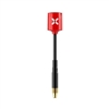 Foxeer 5.8G Micro Lollipop 2.5dBi High Gain Super Tiny FPV Omni Antenna (2pcs) - Straight MMCX Red